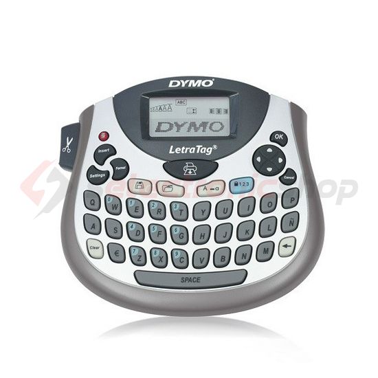 Szalagnyomtató 12mm-szalaghoz asztali kézi hőnyomtató 2-sor LetraTag LT-100T DYMO - S0758380