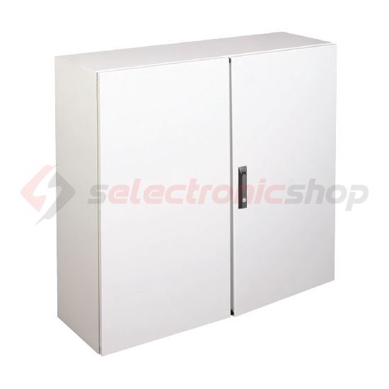 Szekrény fali acél szerelőlappal 1200mm 1000mmx 300mmx IP55 szürke EO EAE - EO12010030