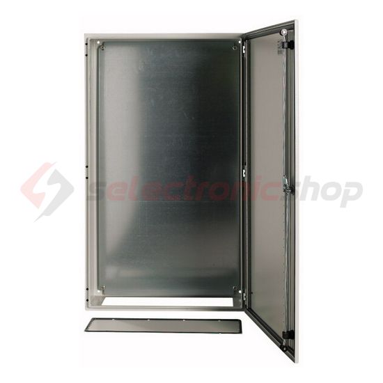 Szekrény fali sorolható acél szerelőlappal 1000mm 600mmx 250mmx IP66 szürke CS-106/250 EATON - 111712