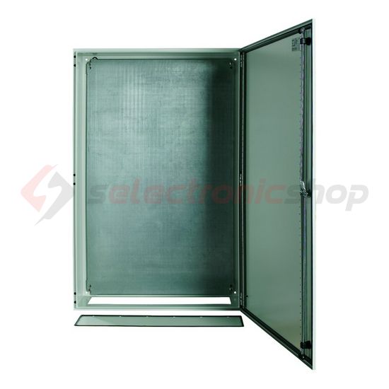 Szekrény fali sorolható acél szerelőlappal 1200mm 800mmx 300mmx IP66 szürke CS-128/300 EATON - 111718
