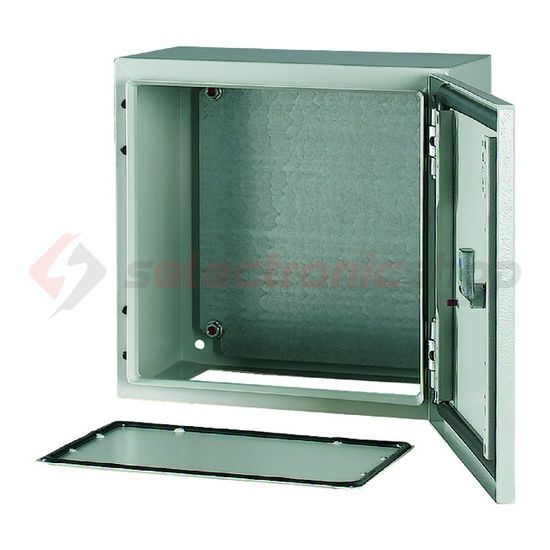 Szekrény fali sorolható acél szerelőlappal 300mm 300mmx 200mmx IP66 szürke CS-33/200 EATON - 111649