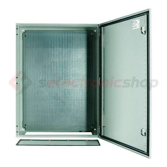 Szekrény fali sorolható acél szerelőlappal 800mm 600mmx 250mmx IP66 szürke CS-86/250 EATON - 111707