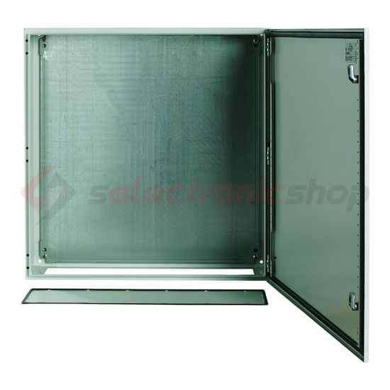 Szekrény fali sorolható acél szerelőlappal 800mm 800mmx 200mmx IP66 szürke CS-88/200 EATON - 111709