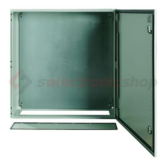 Szekrény fali sorolható acél szerelőlappal 800mm 800mmx 300mmx IP66 szürke CS-88/300 EATON - 111710