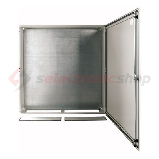 Szekrény fali szerelőlappal acél 1200mm x 1200mm x 250mm IP66 szürke sorolható CS-1212/250 EATON - 111720
