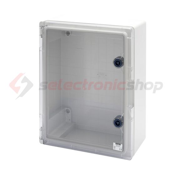 Szekrény fali szerelőlemez nélkül műanyag 474mm x 396mm x 160mm IP55 szürke 44CEP GEWISS - GW44821