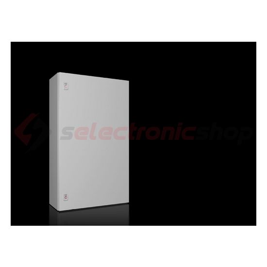 Szekrény fali teli ajtós acél szerelőlappal 1000mm x 600mm x 250mm IP66 AX 1090.000 Rittal - 1090000