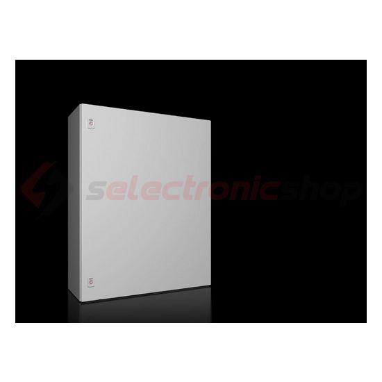 Szekrény fali teli ajtós acél szerelőlappal 1000mm x 800mm x 300mm IP66 AX 1180.000 Rittal - 1180000