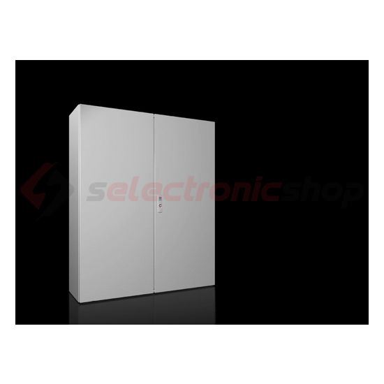 Szekrény fali teli ajtós acél szerelőlappal 1200mm x 1000mm x 300mm IP55 AX 1213.000 Rittal - 1213000