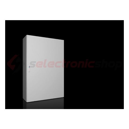 Szekrény fali teli ajtós acél szerelőlappal 1200mm x 800mm x 300mm IP66 AX 1280.000 Rittal - 1280000