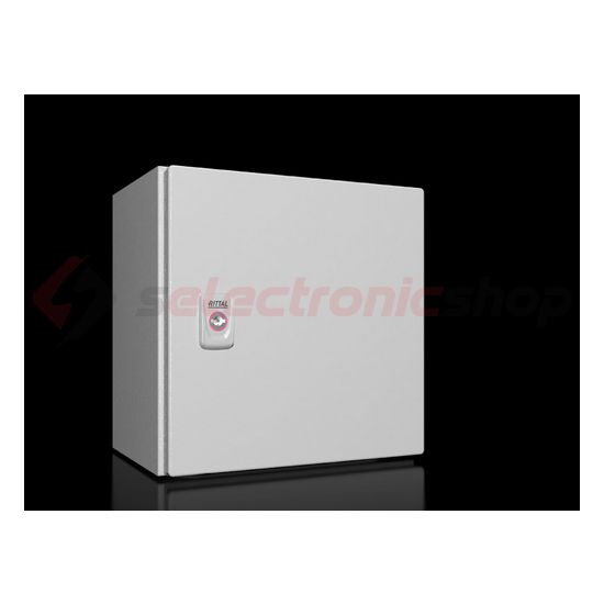 Szekrény fali teli ajtós acél szerelőlappal 300mm x 300mm x 210mm IP66 AX 1033.000 Rittal - 1033000