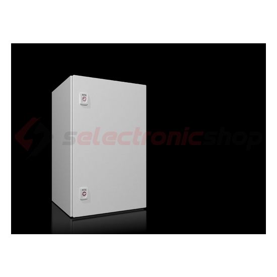 Szekrény fali teli ajtós acél szerelőlappal 600mm x 380mm x 350mm IP66 AX 1338.000 Rittal - 1338000