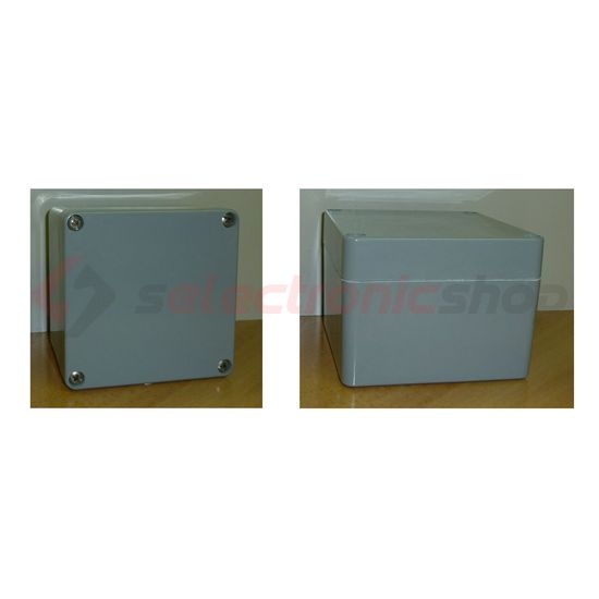 Szerelő/készülékdoboz poliészter falonkívüli műanyag 120mm x 120mm 90mm CSP 121209 Csatári Plast - CSP10121209