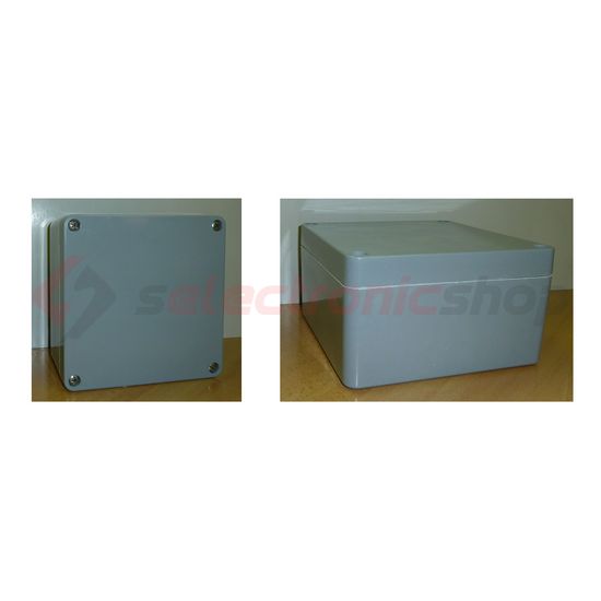 Szerelő/készülékdoboz poliészter falonkívüli műanyag 160mm x 160mm 90mm CSP 161609 Csatári Plast - CSP10161609