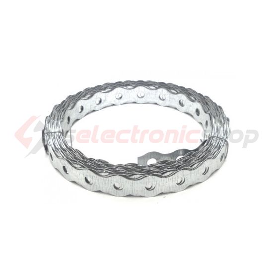 Szerelőszalag 6-os10m tűzihorganyzott acél perforált kerek perforáció CETA FORM - BE-4330060