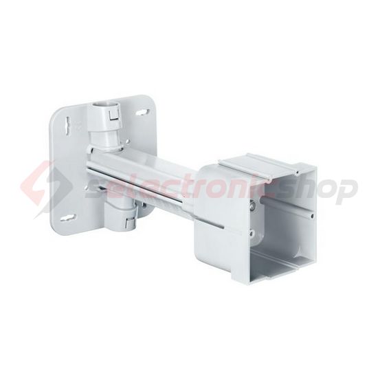 Szerelvénydoboz tartó teleszkópos kerek 68mm-hossz 70mm műanyag szürke KAISER - 1159-61