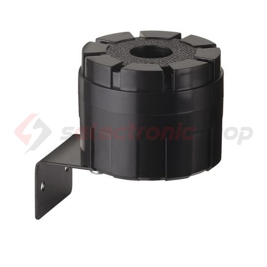 Sziréna 24V DC 0.1A 105dB fekete-ház műanyag IP54 WERMA - 12320055