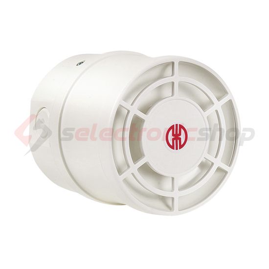Sziréna 32-hangú 230V AC 0.04A 115dB fehér-ház műanyag IP65 WERMA - 14095060