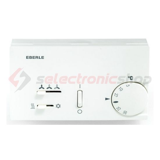 Szobatermosztát analóg klímához komplett 5-30°C 10A 230V falonkívüli fehér KLR-E 7015 EBERLE - 111771551100