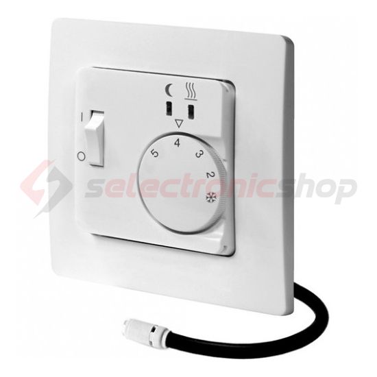 Szobatermosztát analóg padlófűtéshez érzékelővel komplett 10-50°C 10A 230V FRe 525 23 EBERLE - 052523155100