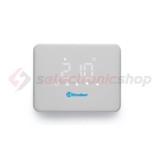 Szobatermosztát digitális 2xAA1,5V-elemes komplett 5-37°C 1v 5A 250V falonkívüli BLISS 1T.91 FINDER - 1T9190030000