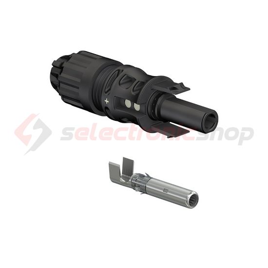 Szolár csatlakozó aljzat MC4 10mm2 kábelhez 69A hüvely napelem (PV)-hoz MC4 IBC SOLAR - 7200100109