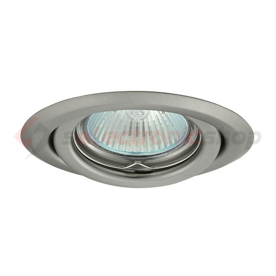 Szpot lámpatest álmennyezetbe MR16 1x 35W 12V AC/DC GX5.3 króm-ház acél ARGUS CT-2115-C/M KANLUX - 00331