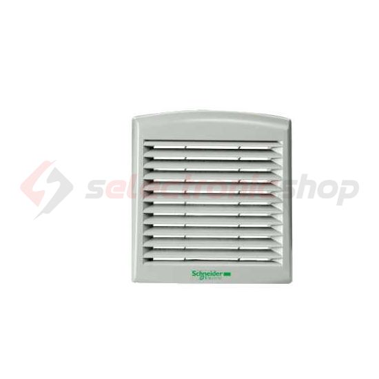 Szűrőbetét védőráccsal VF56/VF85-höz 125mmx 125mmx 1ventilátorhoz műanyag ClimaSys CV Schneider - NSYCAG125LPF