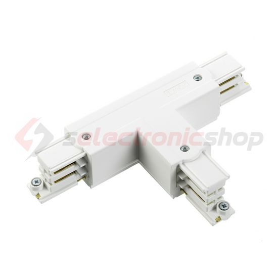 T-elágazó elem 3F világítási sínhez 16A bal 230-400V 3F falonkívüli fehér XTS 39-3 LIVAL - 19170393