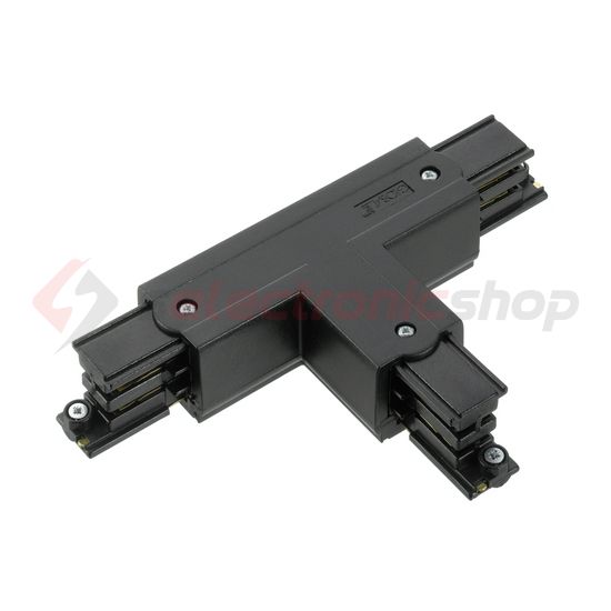 T-elágazó elem 3F világítási sínhez 16A bal 230-400V 3F falonkívüli fekete XTS 39-2 LIVAL - 19170392