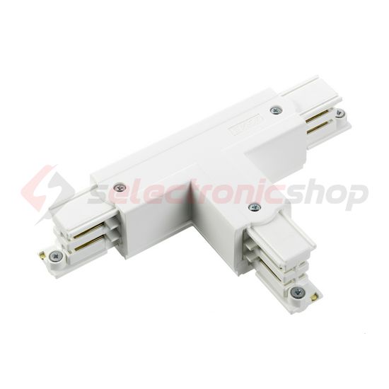 T-elágazó elem 3F világítási sínhez 16A jobb 230-400V 3F falonkívüli fehér XTS 40-3 LIVAL - 19170403