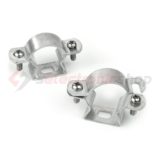 Távtartó csőbilincs rozsdamentes csavarokkal 32mm-csőátmérőhöz acél zárt natúr SRAS 32 FV Dietzel - 096298