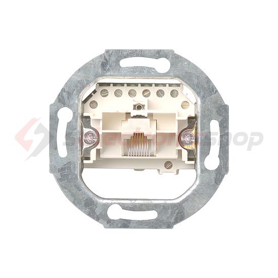 Telefoncsatlakozó dugalj RJ45 8(8) Cat3 süllyesztett csavaros GIRA - 017900