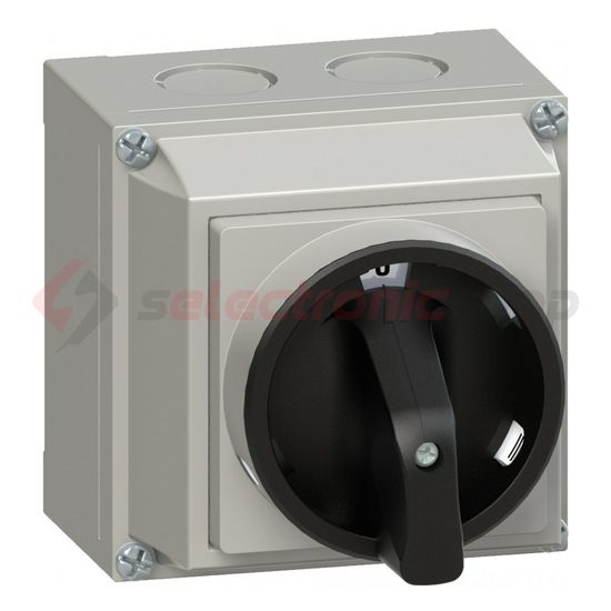 Terhelés 0-1 be-ki kapcsoló 3P 20A tokozott KKML0-20-6002 Ganz KK - 3LC6002EL00S25