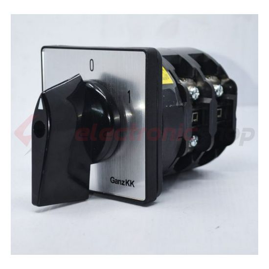 Terhelés be-ki kapcsoló 3P 150A előlapra KK4-150-6002 Ganz KK - 502-0006-002