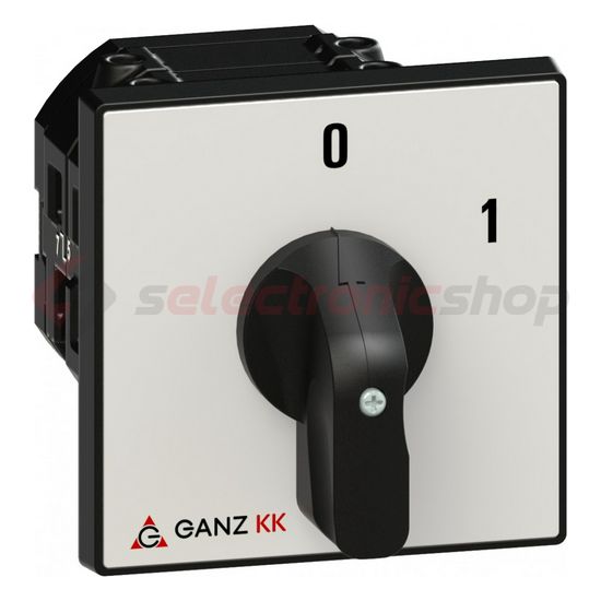 Terhelés be-ki kapcsoló 3P 80A előlapra KK2-80-6002 Ganz KK - 902-6002-801