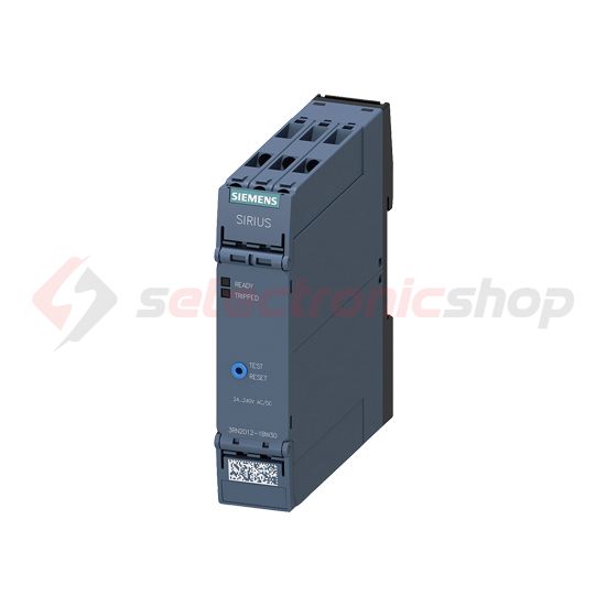 Termisztoros motorvédő relé auto/kézi Reset 1-mérőkör 2-v 3RN SIEMENS - 3RN2012-1BW30