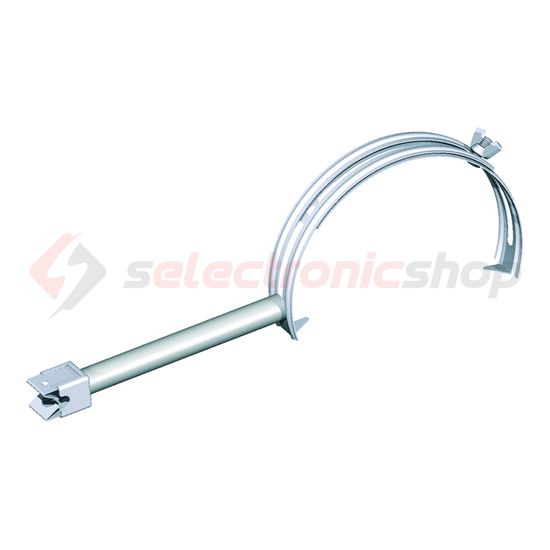 Tető-vezetéktartó kúpcserépre Niro Rd10 nemesacél V2A bepattintós bilincs VI J.PRÖPSTER - 111181