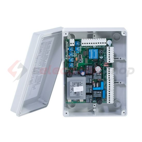 Tolókapu vezérlőegység 1-motoros 433MHz univerzális rádiós vevővel  ECO-1 OVERGATE