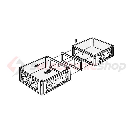 Tömítőkészlet Mi szekrények összeépítéséhez 300mm-sz 150mm-ma MiWD2 ENYMETER Hensel - 2000311