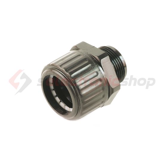 Tömszelence d25mm-gégecsőhöz UV-álló 25mm-átmérő M25x1.5 egyenes IP54 fekete SGL 2525 Dietzel - 027800