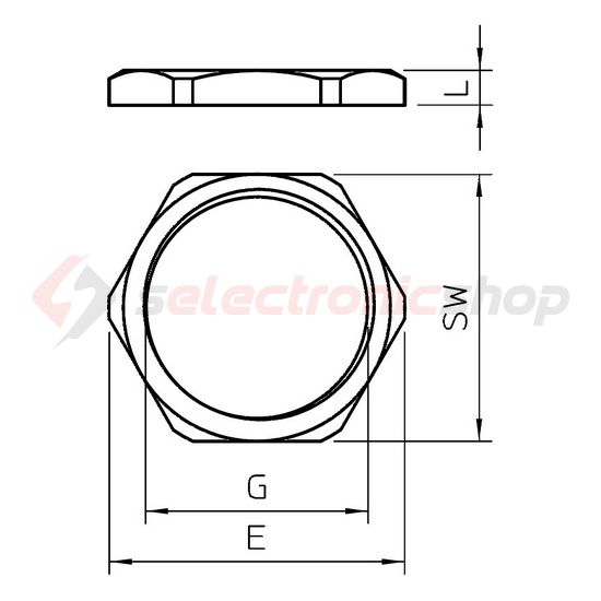 Tömszelence ellenanya PG 29 fém 169 MS PG29 OBO-BETTERMANN - 2091291
