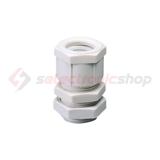 Tömszelence PG 42 ellenanyával 36-39mm-kábelátmérőhöz műanyag kezeletlen világosszürke RK GEWISS - GW52009