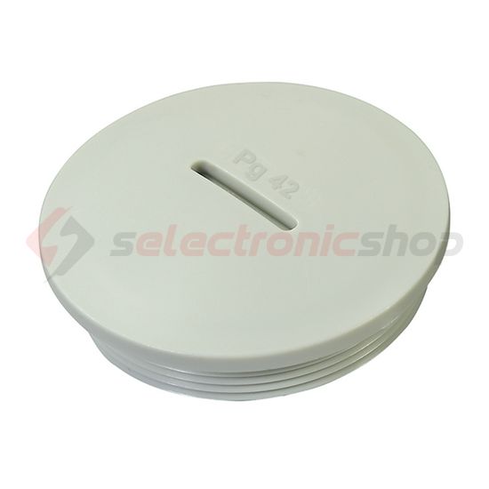 Tömszelence záródugó PG36 vakdugó PG 36 műanyag szürke Haupa - 250226