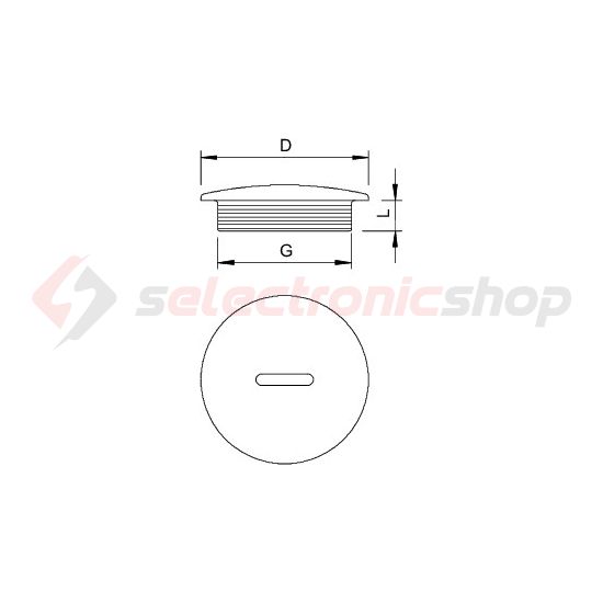 Tömszelence záródugó tömszelencéhez PG 7 műanyag világosszürke 108 PG 7 OBO-BETTERMANN - 2033070