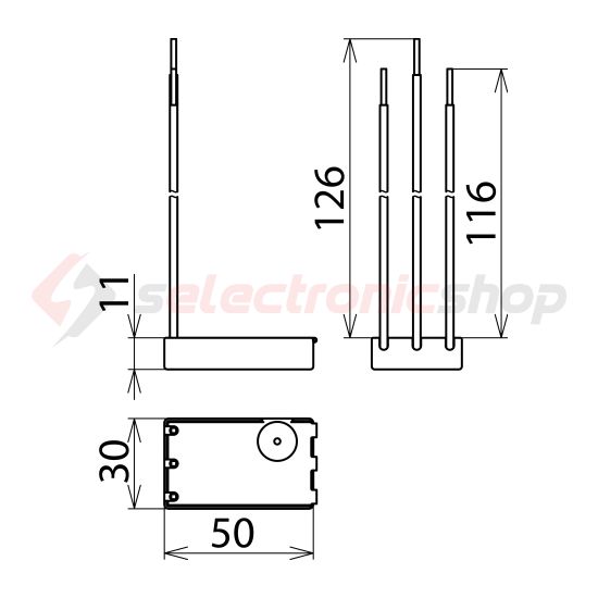 Túlfeszültség-finomvédelem DEHNflex installációs C T3 2P 230V/AC 3kA(L-N) DFL M 255 DEHN - 924396