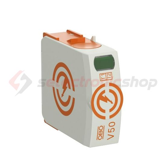 Túlfeszültség-levezető kombi 1P T1+T2 230V/AC 1M 12.5kA-imp(10/350) V50-0-280 OBO-BETTERMANN - 5093508