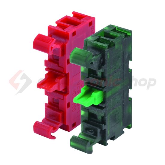 Tűzjelző érintkezőblokk 1ny 3A/AC15/230V csavaros 74PS GEWISS - GW74202