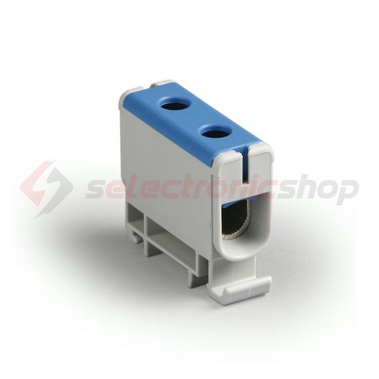 Univerzális sorkapocs N kék 2,5-51mm2Cu 6-51mm2Alu 1P csavaros 2csatl./>25 mm2 KE61.2 Ensto