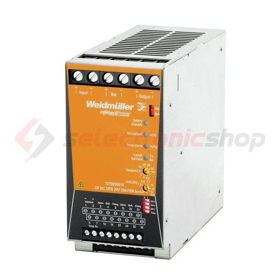 UPS vezérlő  CP DC UPS 24V 20A/10A Weidmüller - 1370050010